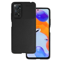 Tel Protect Carbon Elite viedtālruņa apvalks Xiaomi Redmi Note 11 Pro/Note 11 Pro 5G melns