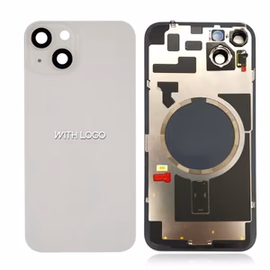 Aizmugures vāks iPhone 14 / Starlight / (pilns vāks) / OEM