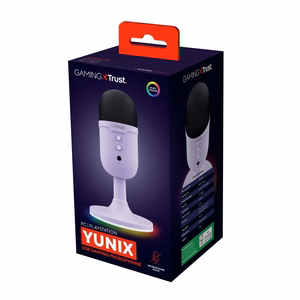 Trust GXT234P Yunix USB mikrofons, violets