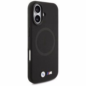 BMW M FW Metal Logo MagSafe futrālis iPhone 17 - melns