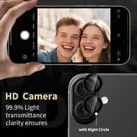 Tech-Protect Camring Fit+ kameras vāciņš priekš Xiaomi Redmi Note 15 Pro 5G / 15 Pro+ - Melns