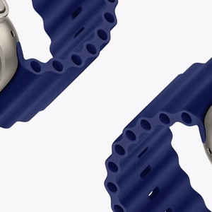 Ремешок Dux Ducis OceanWave Series Apple Watch 38/40/41мм синий