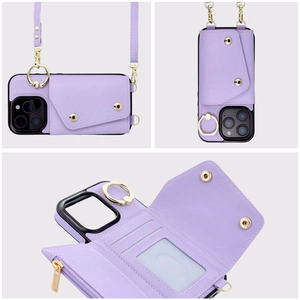 Maciņš WONDER iPhone 13 violets