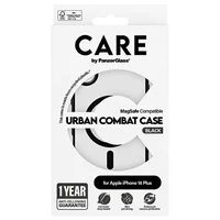 CARE by PanzerGlass Flagship Urban viedtālruņa apvalks Magnētiskais iPhone 16 Plus - Caurspīdīgs