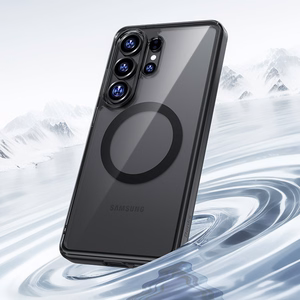 Benks Magnētiskais kristāla TPU rāmja korpuss (0050) priekš Samsung Galaxy S26 Ultra black