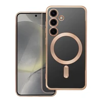 ELECTRO MAG COVER magnētiskais viedtālruņa apvalks, savietojams ar MagSafe, paredzēts SAMSUNG S24, zelta