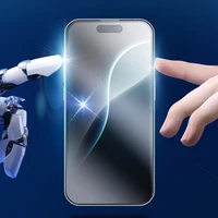 Benks Rūdītais stikls Joy Touch Matēts Stikls Iphone 16 Plus melns