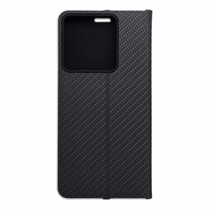 LUNA grāmatu apvalks XIAOMI Redmi Note 13 Pro 5G melns