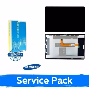 LCD displejs, saderīgs ar Samsung X210 (X215 / X216) Tab A9 Plus 11, melns (Service Pack)
