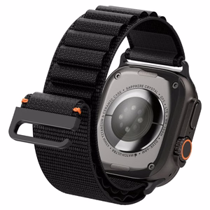 SPIGEN WBF1 РЕМЕШОК APPLE WATCH 6 / 7 / 8 / 9 / 10 / SE / ULTRA 1 / 2 (44 / 45 / 46 / 49 MM) ЧЕРНЫЙ
