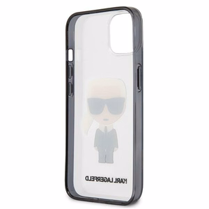 Karl Lagerfeld Iconik Karl чехол для iPhone 13 mini - прозрачный