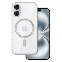 Glitter Magsafe viedtālruņa apvalks iPhone 16 skaidrs