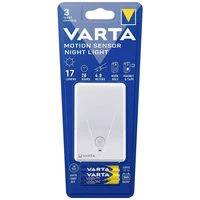 VARTA kustības sensora nakts lampa 16624 + 3 x baterijas R3 (AAA)