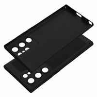 BREEZY viedtālruņa apvalks SAMSUNG S22 Ultra melns