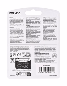 PNY Attaché 4 2.0 32GB USB zibatmiņa USB Type-A melna