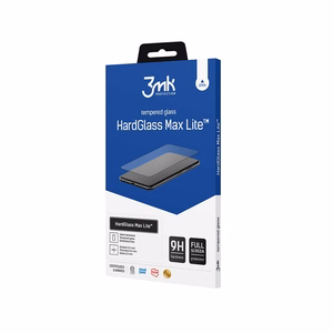 3mk HardGlass Max Lite melns rūdīts stikls Samsung Galaxy M16 5G