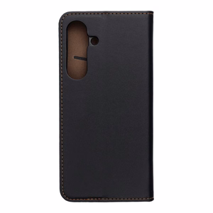 SMART PRO grāmatas tipa ādas viedtālruņa apvalks priekš SAMSUNG S25 FE melns