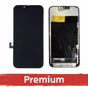 LCD displejs saderīgs iPhone 13 melns (SOFT OLED / Stable / Premium) / *Self-Diagnosable* /