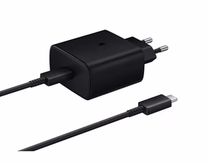 Samsung EP-TA845EWE 45W Зарядное устройство с кабелем USB-C EP-DW767JWE 45W 1.8м (сменная упаковка) - чёрный