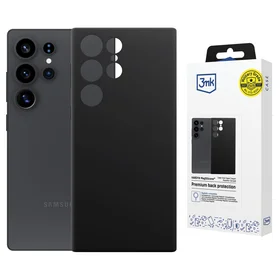 3mk Hardy MagSilicone apvalks Samsung Galaxy S24 Ultra - melns