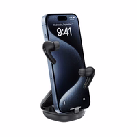 Acefast W4 TWS bezvadu ieliekamās austiņas ar tālruņa statīva funkciju - melnas