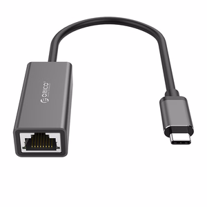 Orico XC-R45-V1 tīkla adapteris USB-C–RJ45, Gigabit Ethernet, 1 Gbps – melns
