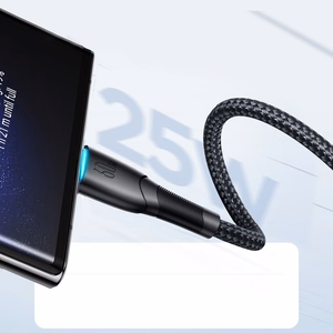 Joyroom Starry Series SA32-CC3 USB-C / USB-C kabelis 60W 1 m - melns