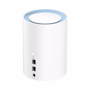 Cudy M1200 divu ierīču divjoslu Mesh Wi-Fi sistēma (2,4/5 GHz), Wi-Fi 5 (802.11ac), balta, 1 iekšējā antena