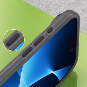Magnētiskais abrazīvais viedtālruņa apvalks iPhone 17 Air, saderīgs ar MagSafe - matēts melns