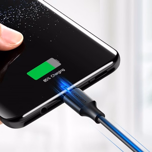 Ugreen US184 20882 USB-A 3.0 / USB-C 3A kabelis 1m - melns