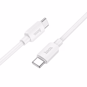 Cable USB C to USB C Hoco 3A 60W 1m X96 white