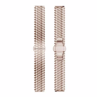 Beline siksniņa Watch 20mm Metal Honeycomb rozā-zelta box
