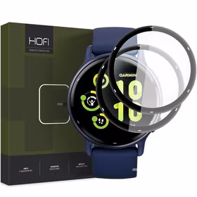 HIBRĪDA STIKLS HOFI HYBRID PRO+ 2-PACK GARMIN VIVOACTIVE 5 MELNS