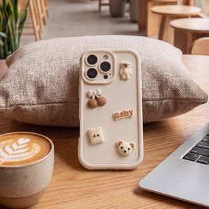 Ultra Trendy 3D maciņš iPhone 16e / 17e bear