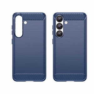 Carbon viedtālruņa apvalks iPhone 16e - zils