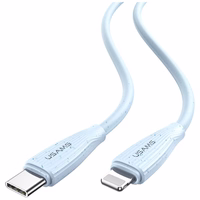 USAMS kabelis Green Series SJ717 30W USB-C uz Lightning 1m balts