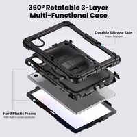 Tech-Protect Solid viedtālruņa apvalks Lenovo Idea Tab 11.0 TB-336 - melns