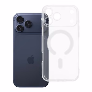 Case for iPhone 17 Pro Max Clear Mag Cover (STR / Camera Protection) compatible with MagSafe transparent