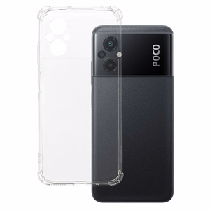 Viedtālruņa apvalks Clin Anti Shock 1,5mm XIAOMI POCO M5 - caurspīdīgs