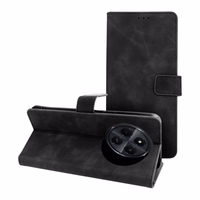 TENDER grāmatas viedtālruņa apvalks XIAOMI Redmi 14C melns