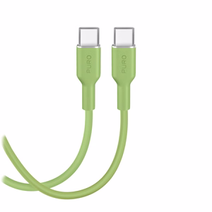 Puro ICON USB-C - USB-C kabelis 1.5m - zaļš