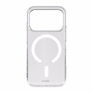 SBS D3O Active maciņš modelim iPhone 18 Pro / 17 Pro, saderīgs ar MagSafe – caurspīdīgs
