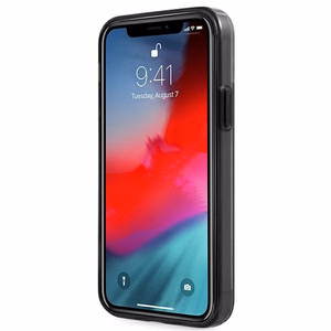 AMG Metāliski krāsots viedtālruņa apvalks iPhone 12 Pro Max - caurspīdīgs