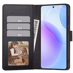 Tech-Protect Wallet maciņš priekš Samsung Galaxy A57 5G melns un sarkans
