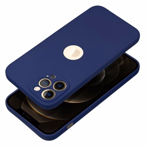 Viedtālruņa apvalks IPHONE 12 Pro Max tumši zilais