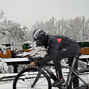 Rockbros YPW021 vēja necaurlaidīga riteņbraukšanas sporta jaka, izmērs L - melna