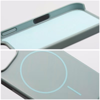 Premium glancēts magnētiskais apvalks ar kameras vadības pogu, saderīgs ar MagSafe, IPHONE 16 PLUS piparmētru