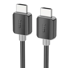 Kabeļu savienojums Hoco US08 HDMI uz HDMI 1.0m melns
