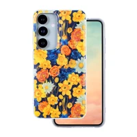 Glow Glam viedtālruņa apvalks Samsung Galaxy S25 oranžs