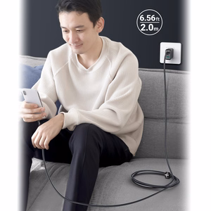 Acefast C4-03 Black USB-C - USB-C PD QC cable 100W 5A 480Mb/s 2m - black